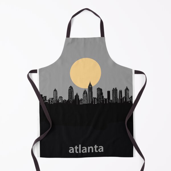 Item preview, atlanta skyline minimal designed and sold by BekimART2.