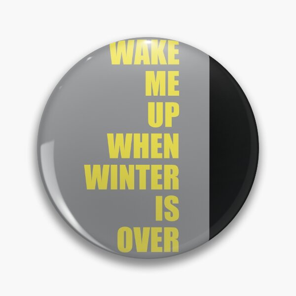 Item preview, Wake me up when winter is over funny quote designed and sold by ciaobebo.