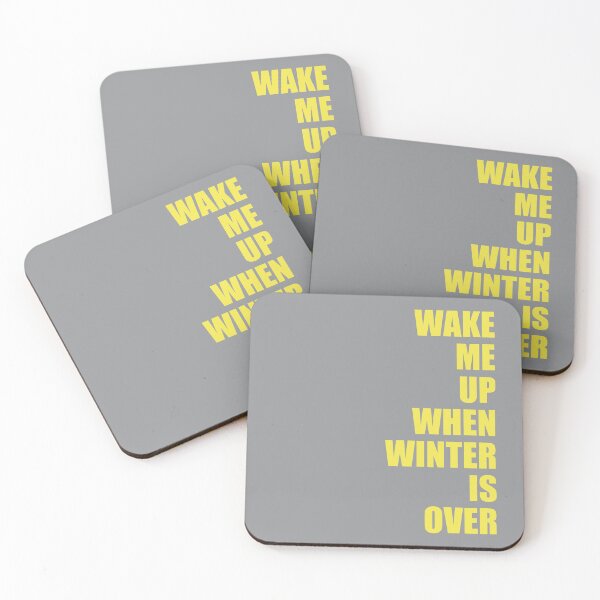 Item preview, Wake me up when winter is over funny quote designed and sold by ciaobebo.