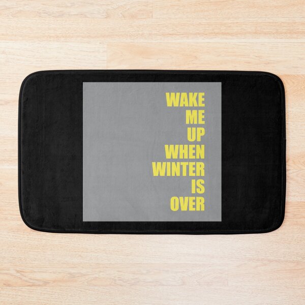 Item preview, Wake me up when winter is over funny quote designed and sold by ciaobebo.