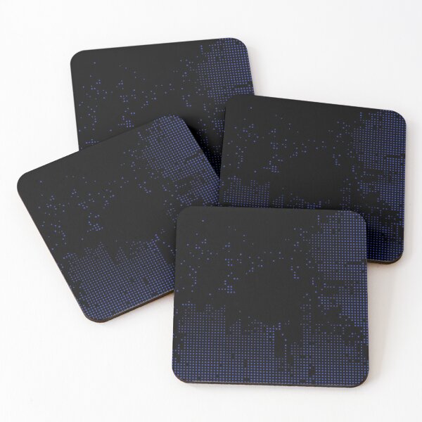 Item preview, Doted in Blue and Black Pattern Design 366 designed and sold by Artnigel.
