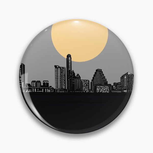 Artikelvorschau, Austin Skyline minimal entworfen und verkauft von BekimART2.