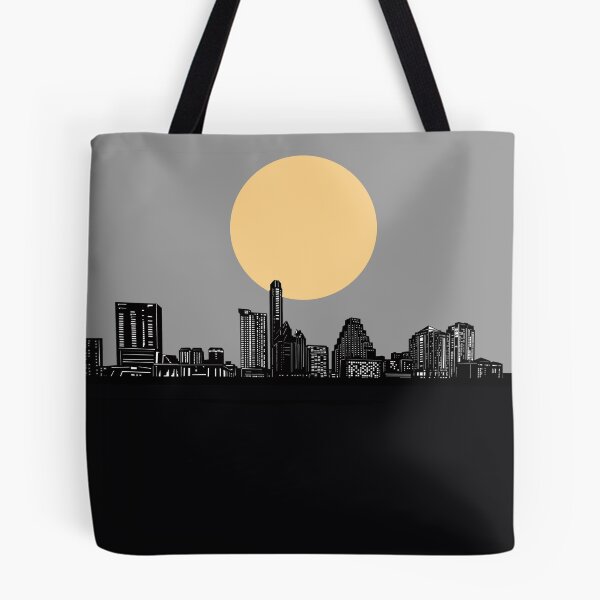 Item preview, austin skyline minimal designed and sold by BekimART2.