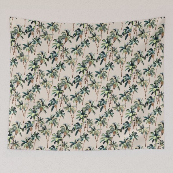 Item preview, Retro palm leaves designed and sold by IvchenkoEvgenia.