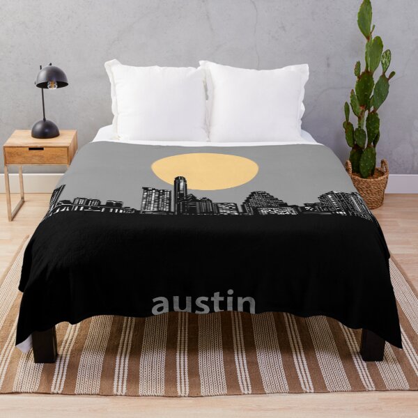 Item preview, austin skyline minimal designed and sold by BekimART2.