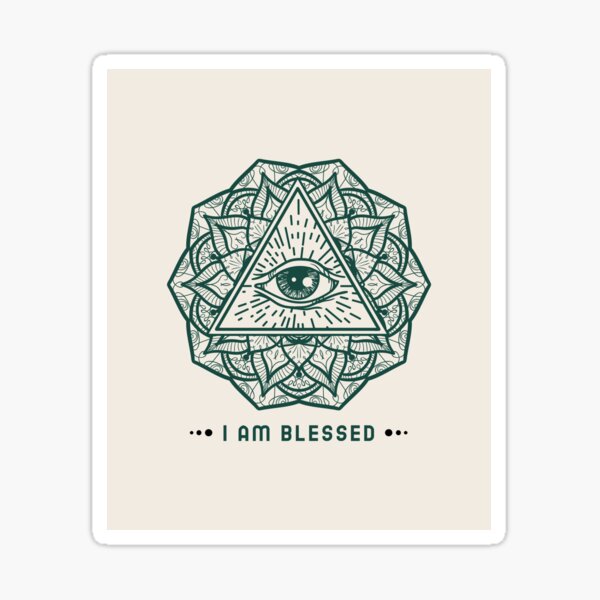I am blessed Sticker