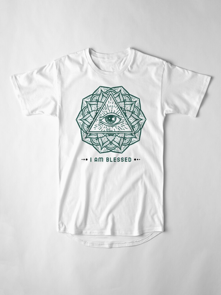 Alternate view of I am blessed Long T-Shirt