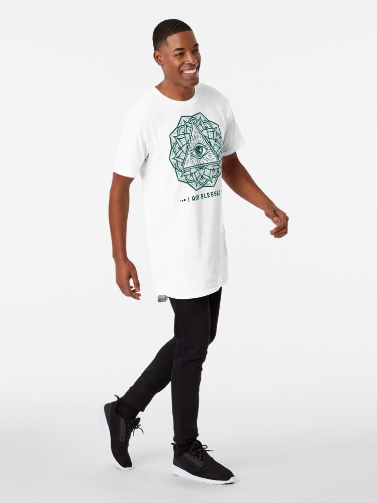 Alternate view of I am blessed Long T-Shirt