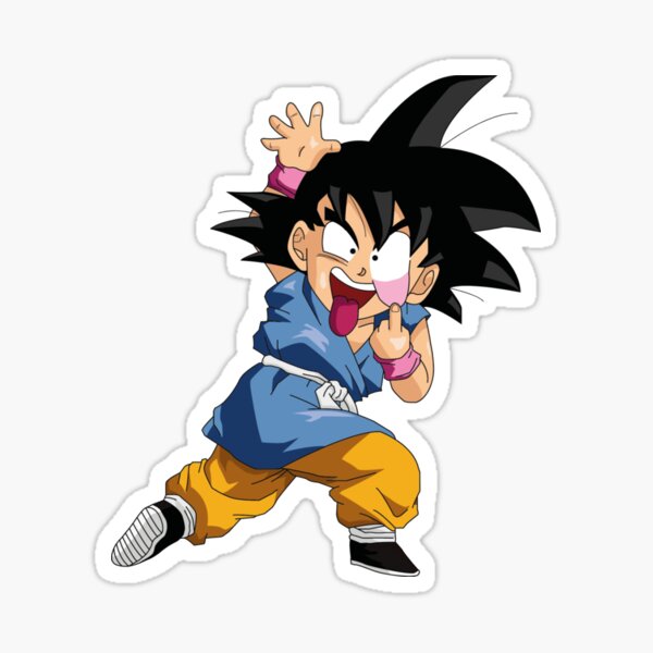 Funny Goku Stickers Redbubble - robin hood goku roblox
