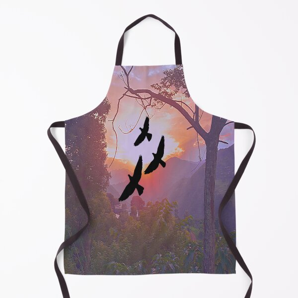 Item preview, Aesthetic mountain sunset view designed and sold by Mariolangstieh.