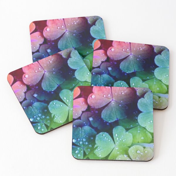 Item preview,  Vibrant Cloverleaf with Dewdrops designed and sold by ReesDesigns.