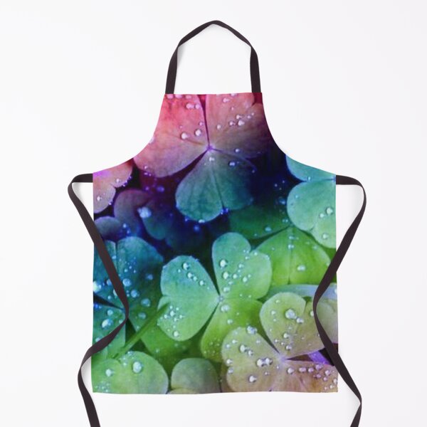Item preview, Vibrant Cloverleaf with Dewdrops designed and sold by ReesDesigns.