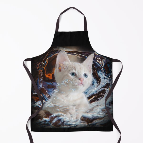 Item preview, Cute British Shorthair Water Cat designed and sold by BestBash.