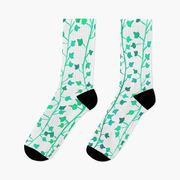Item preview, Watercolor Vines Pattern - Mint Green designed and sold by monitdesign.
