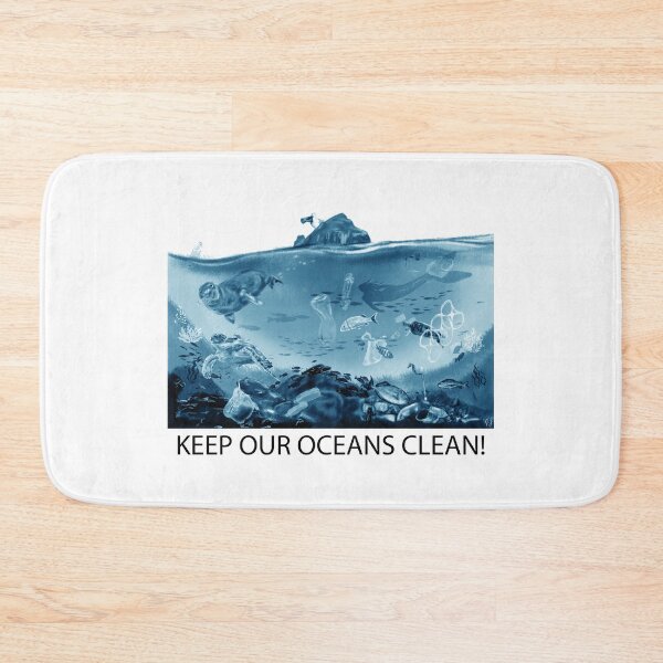 Item preview, Keep Our Oceans Clean! designed and sold by MFIllustration.