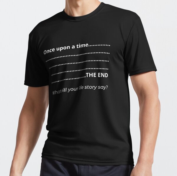Item preview, Life story. Once upon a time........ The End. What will your life story say? Text only design designed and sold by JellyBeenzz.