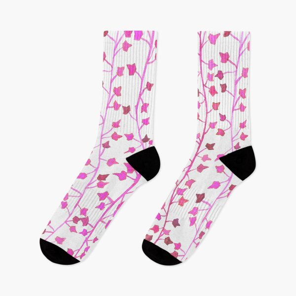 Item preview, Watercolor Vines Pattern - Hot Pink designed and sold by monitdesign.
