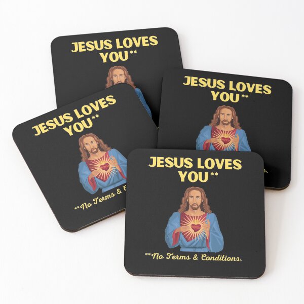 Item preview, Jesus Loves You - No Terms & Conditions designed and sold by FAITHandPEACE.