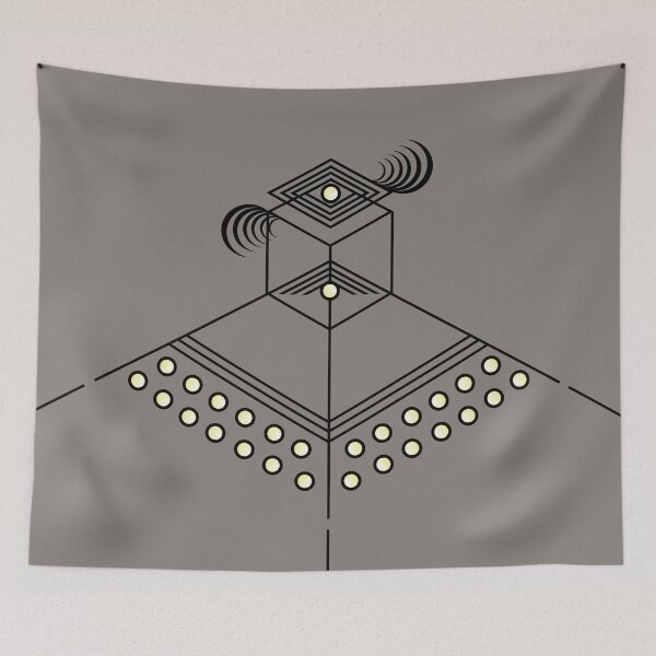 Item preview, Eye Opener Sacred Geometry Charm designed and sold by Petra Rosa.