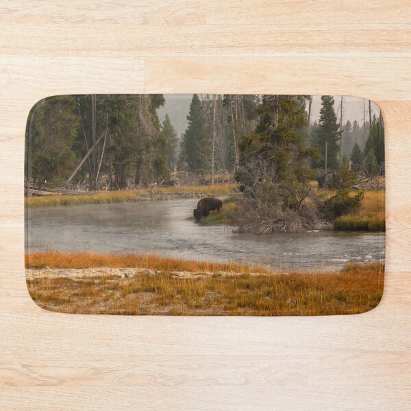 Item preview, Bison Down by the River's Edge designed and sold by Zurickdesigns.