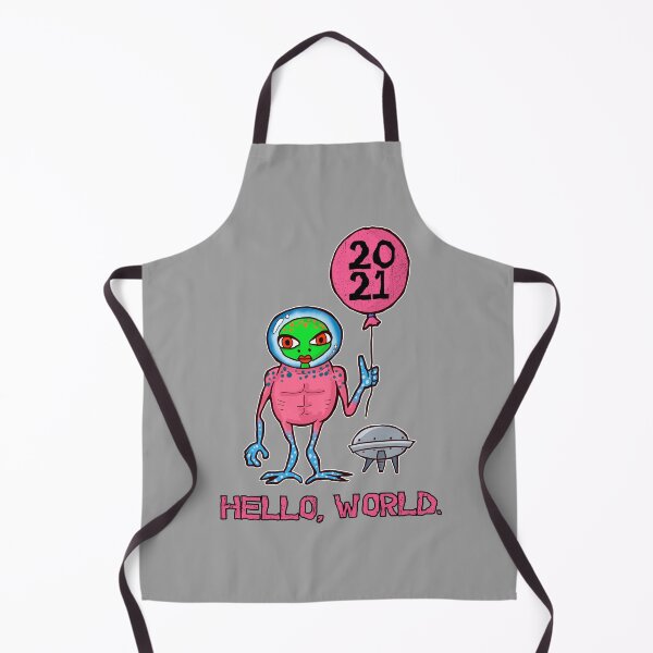 Item preview, Hello World | Funny Alien Happy New Year 2021  designed and sold by YES!GOODY.