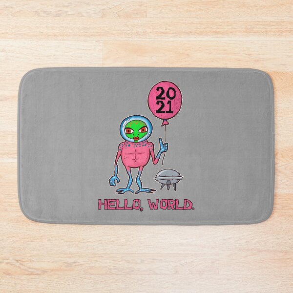 Item preview, Hello World | Funny Alien Happy New Year 2021  designed and sold by YES!GOODY.