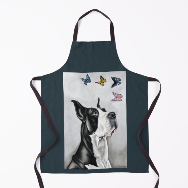 Item preview, Dog / Great Dane / Helene Roux / Butterfly / Animal Art designed and sold by Hélène Roux.