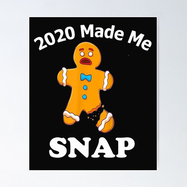 Artikelvorschau,  2020 ließ mich Lebkuchenmann schnappen Oh Schnapp lustiges Weihnachts-T-Shirt entworfen und verkauft von Hamo27.
