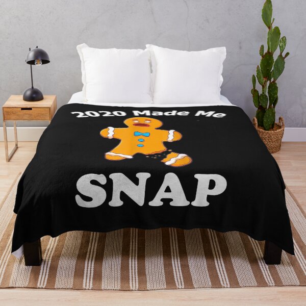 Item preview, 2020 Made Me Snap Gingerbread Man Oh Snap Funny Christmas T-Shirt designed and sold by Hamo27.