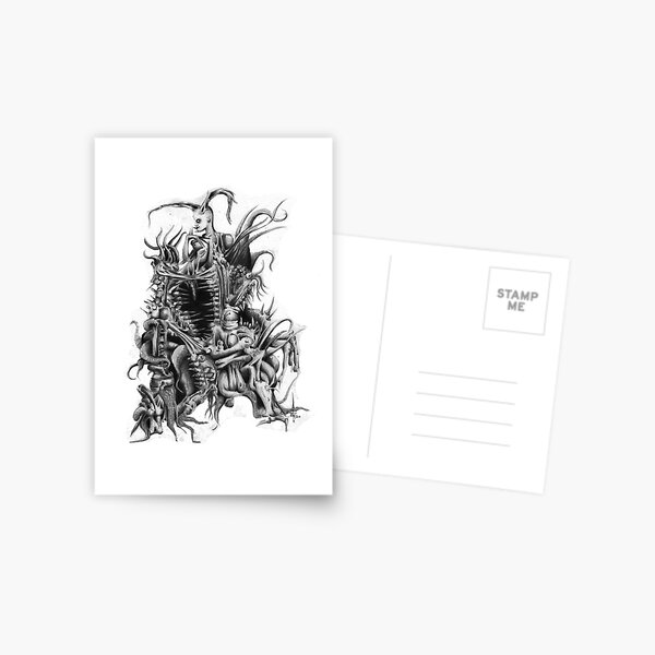 Cthulhu Witch Postcard