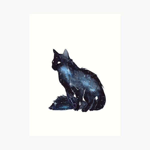 Galaxy Cat Impression artistique