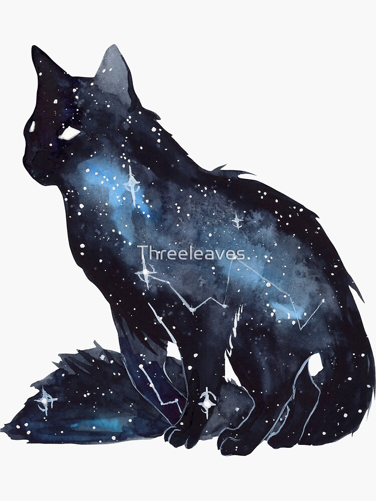 Galaxy Cat by Threeleaves