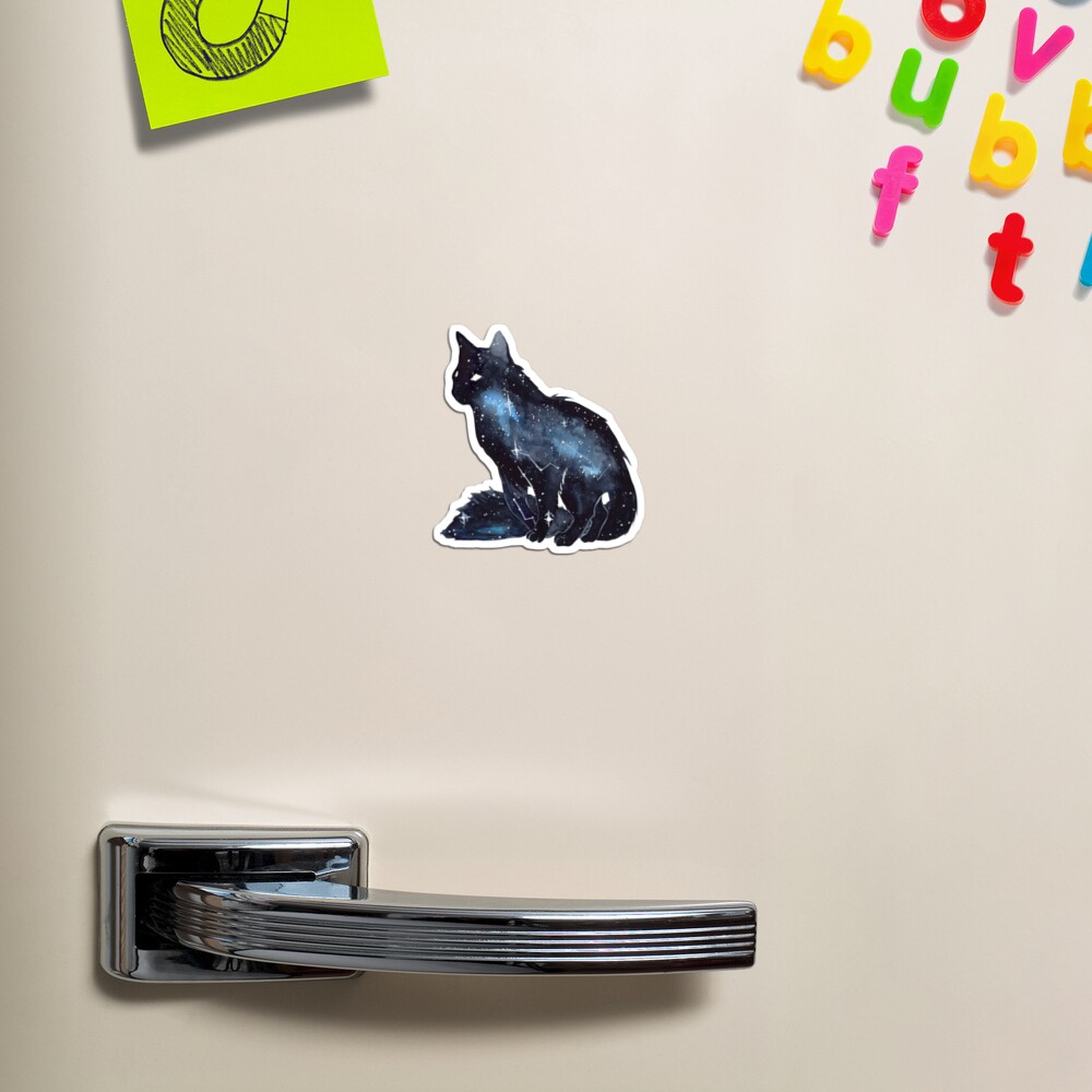 Galaxy Cat Magnet