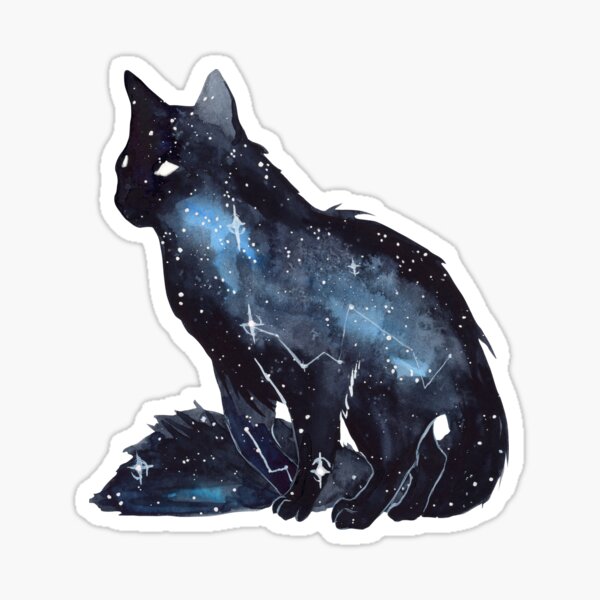 Galaxy Cat Sticker