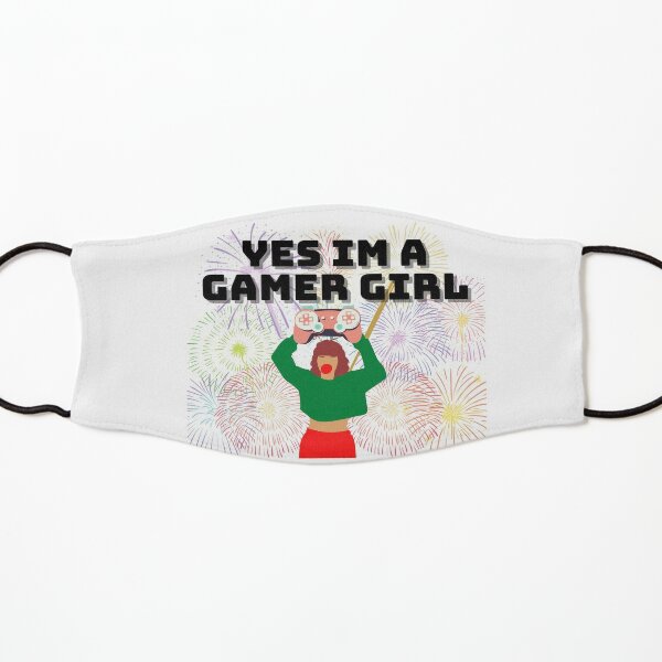 Gamer Girl Kids Masks Redbubble - gamer girl roblox adopt and raise a cute baby