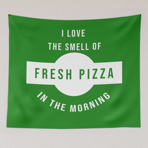 Item preview, I love the smell of fresh pizza in the morning designed and sold by svanaerschot.