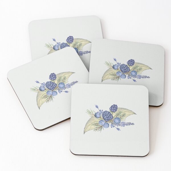 Item preview, Berries and leaves composition designed and sold by Flowersforbear.