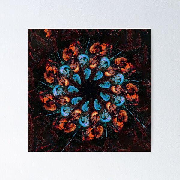 Item preview, STP Screen Transfer Process - 680 - WDVMM - 1040 - Warrior Repeat Mandala 1 02 designed and sold by WetdryvacRB01.
