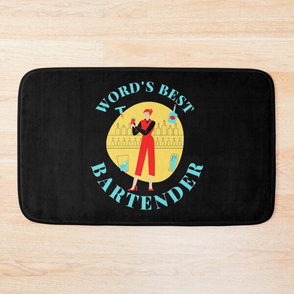 Item preview, World's Best Bartender designed and sold by Mamibo.