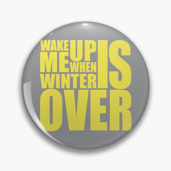 Item preview, Gift wake me up when winter is over funny quote designed and sold by ciaobebo.