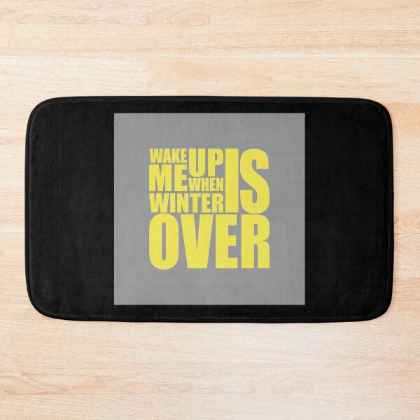 Item preview, Gift wake me up when winter is over funny quote designed and sold by ciaobebo.