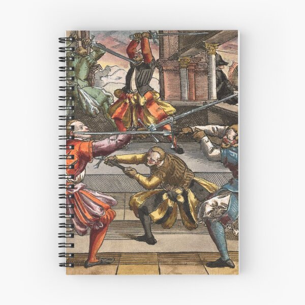 Item preview, Joachim Meyer Sword Fighting Fechtschule K designed and sold by emovendo.