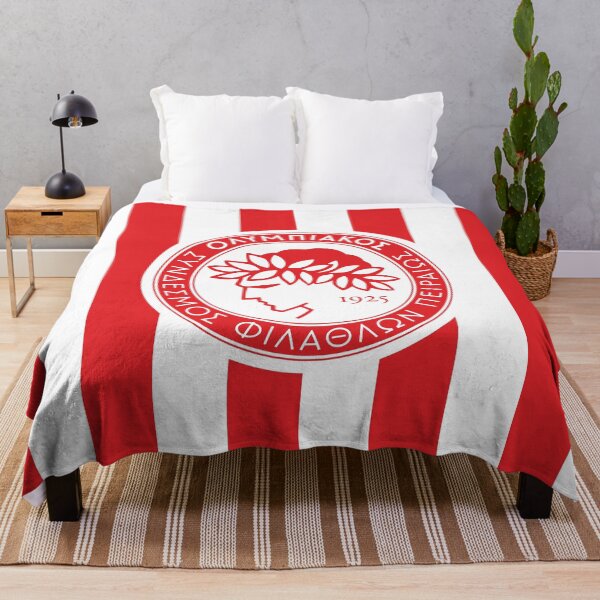 Olympiacos Piräus ist meine Liebe für immer Griechisches Fußballtor 7 Fleecedecke