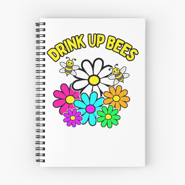 Item preview, Drink up Bees Colorful Daisies Pollen Pun Daisy designed and sold by funnytshirtemp.