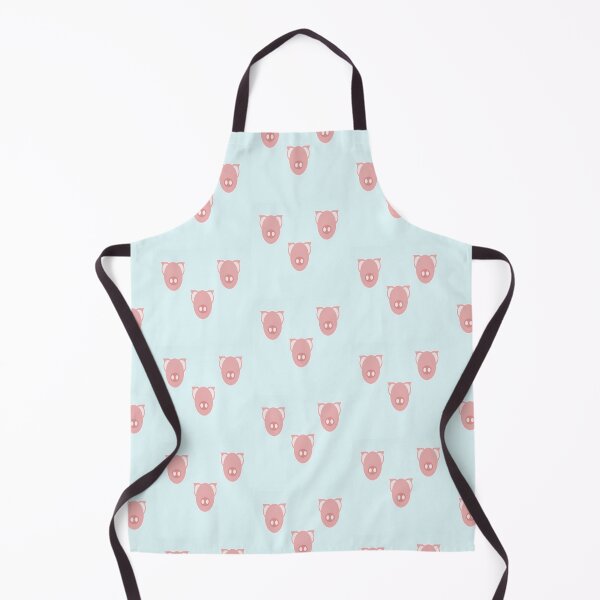 Item preview, Pink piglets on blue designed and sold by tetibright.