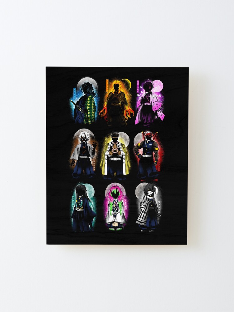 Alternate view of PILLARS Mounted Print
