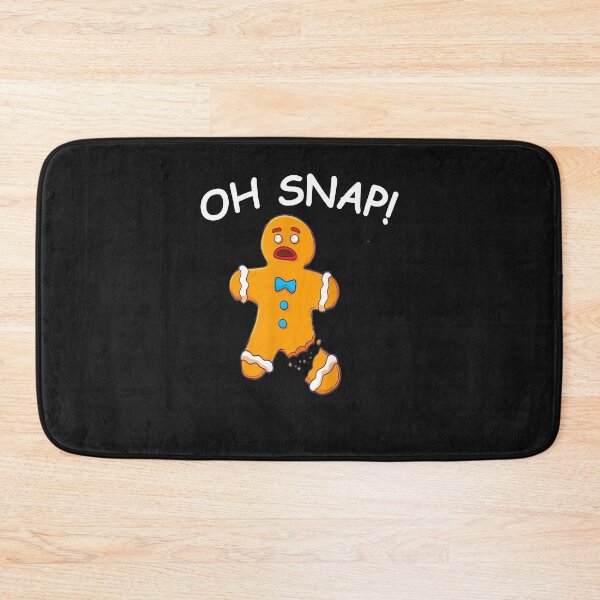 Item preview, Gingerbread Man Oh Snap Christmas Funny Cookie Baking Gift T-Shirt designed and sold by Hamo27.
