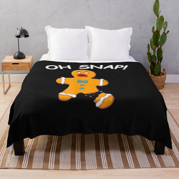 Item preview, Gingerbread Man Oh Snap Christmas Funny Cookie Baking Gift T-Shirt designed and sold by Hamo27.