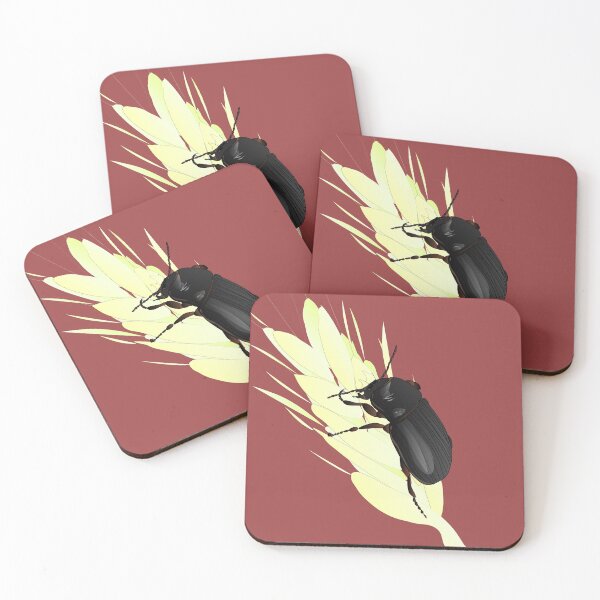 Item preview, Ground beetle insect zabrus tenebrionidae designed and sold by NatureNature.