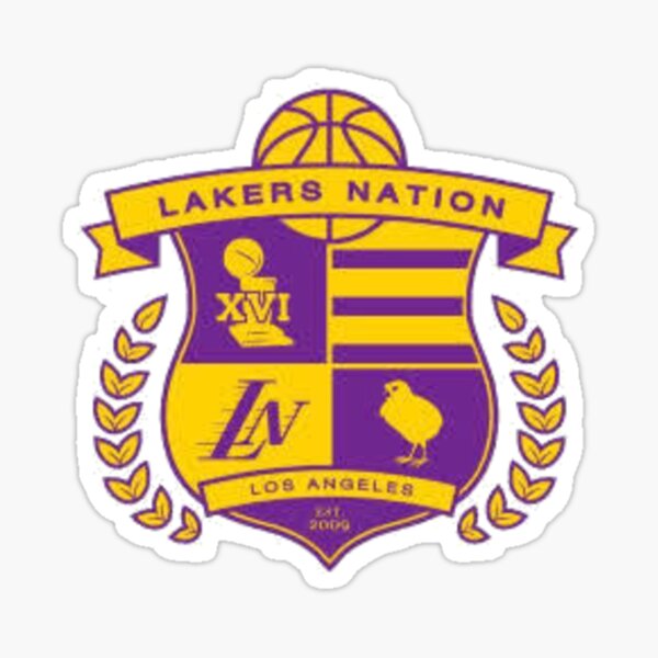 Lakers nation Sticker